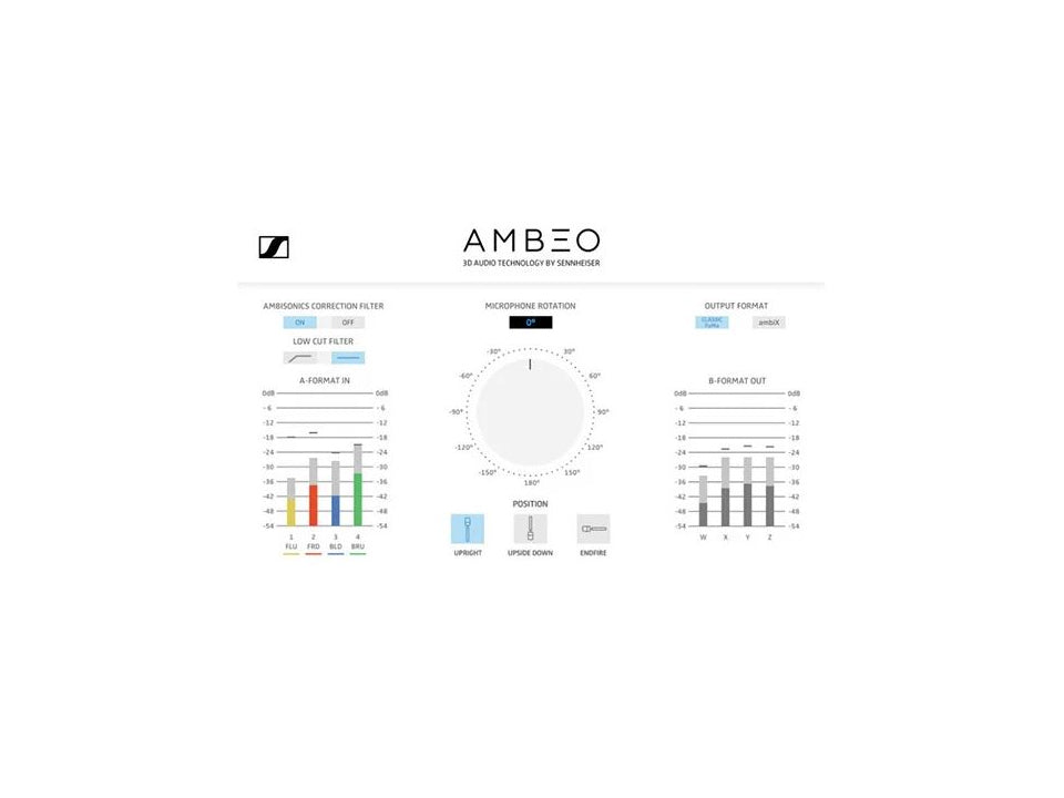 AMBEO VR Mic - Ambeo® Ambisonics Microphone
