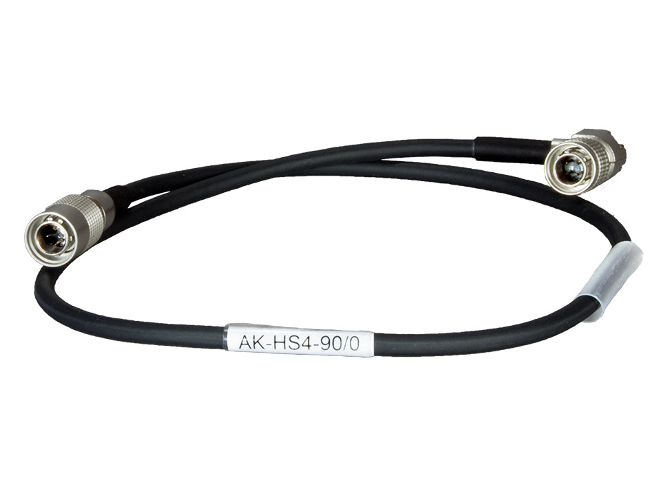 AK-HS4-90/0 - Adapter Cable 4-pin Hirose 90° / 4-pin Hirose