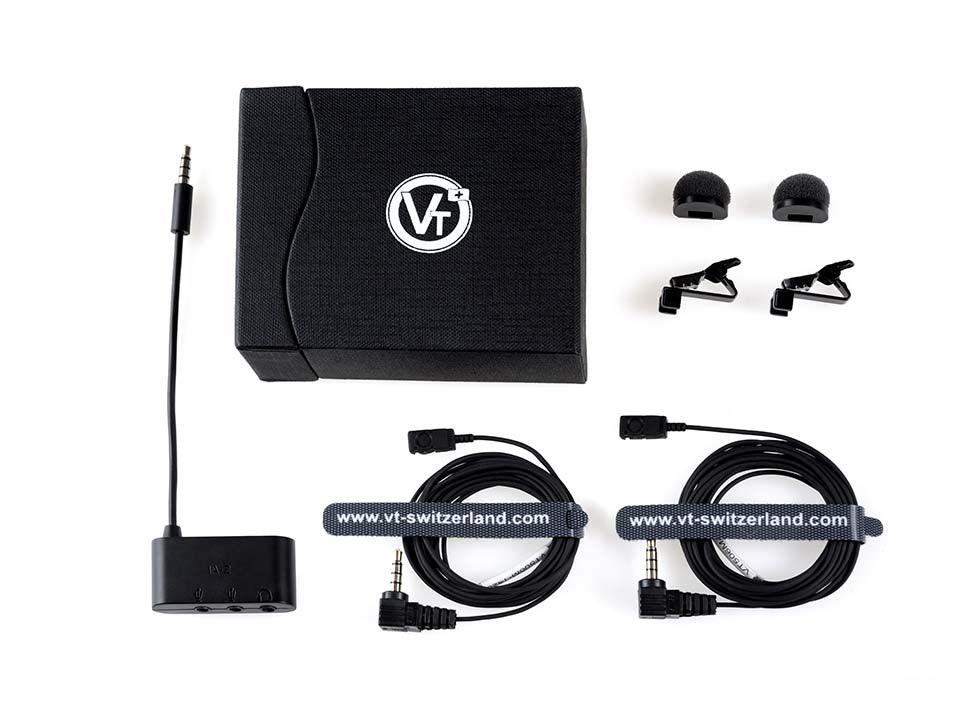VT506Mobile Interview Kit - 2 Lavaliermikrofone