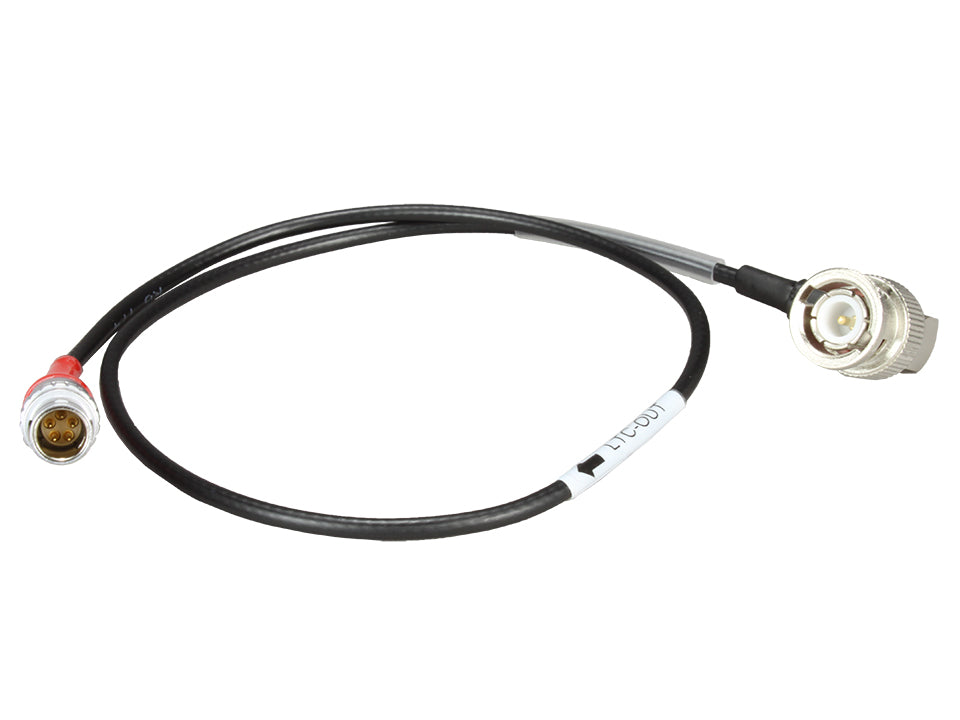 LTC-OUT - Timecode Cable PushPull-5-pin (Lemo-compatible) to BNC