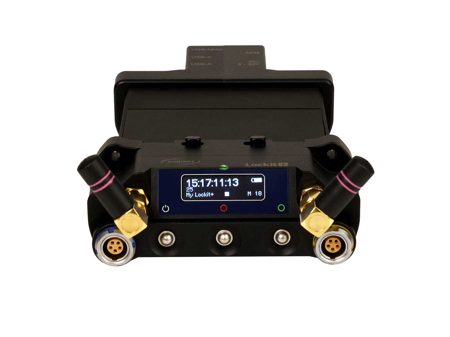 Lockit+ (ACN-LP) - Timecode and Sync Generator, Metadata Interface