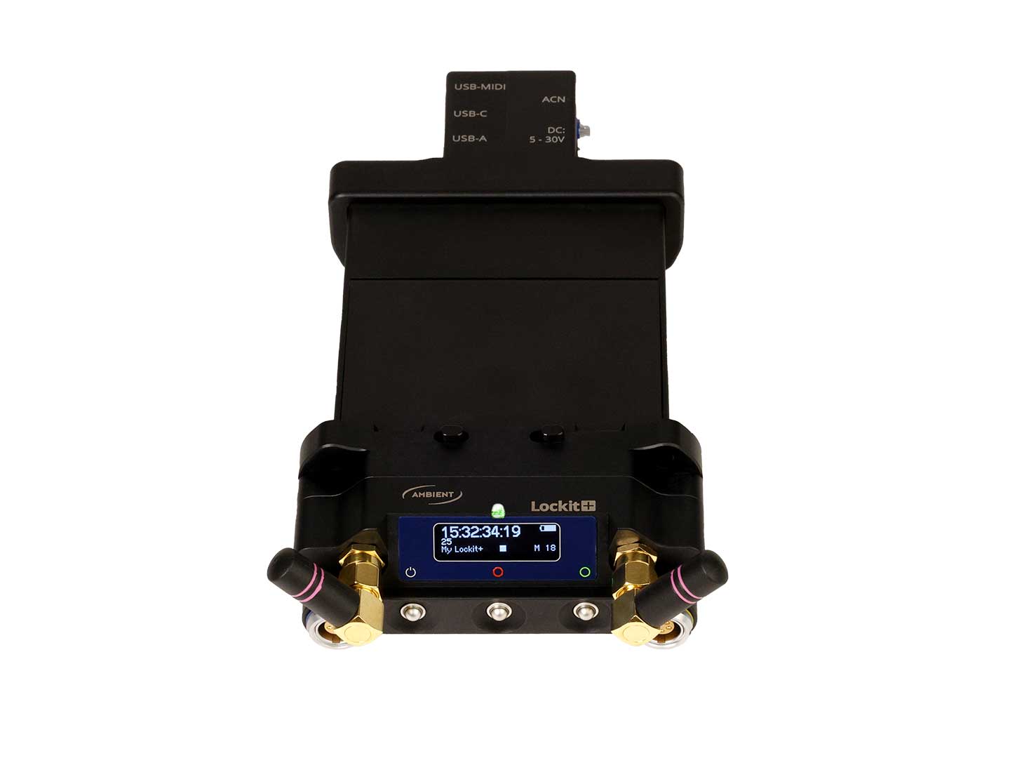 Lockit+ (ACN-LP) - Timecode and Sync Generator, Metadata Interface