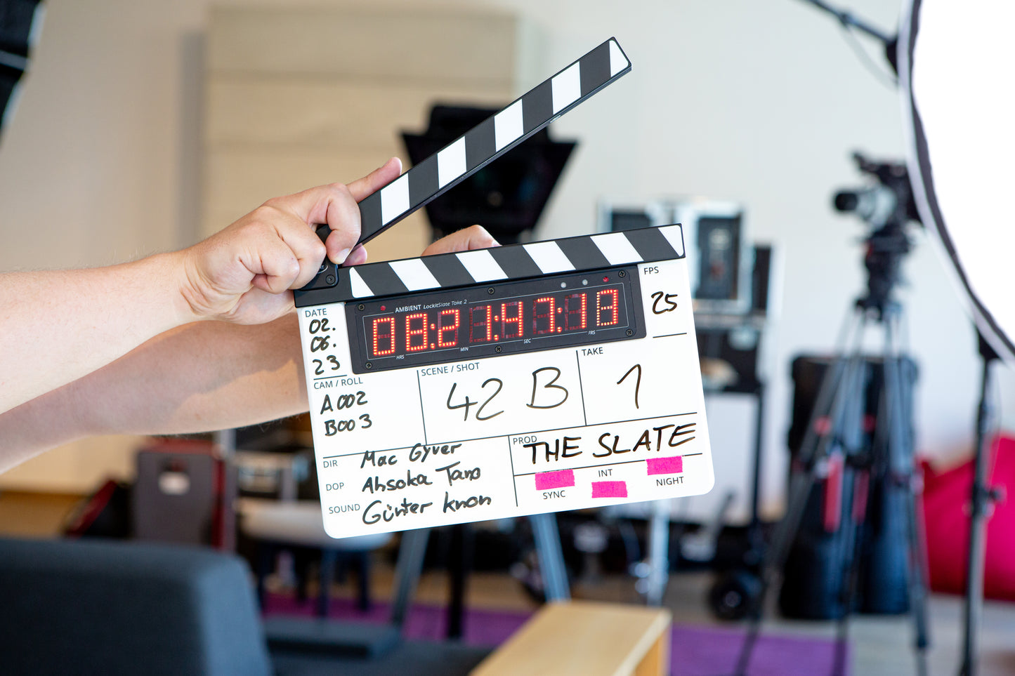 LockitSlate Take 2 (ACN-LS2) - Timecode Slate