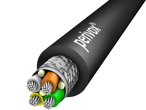 Perivox® Microphone Cable stereo XLR5F to XLR5M
