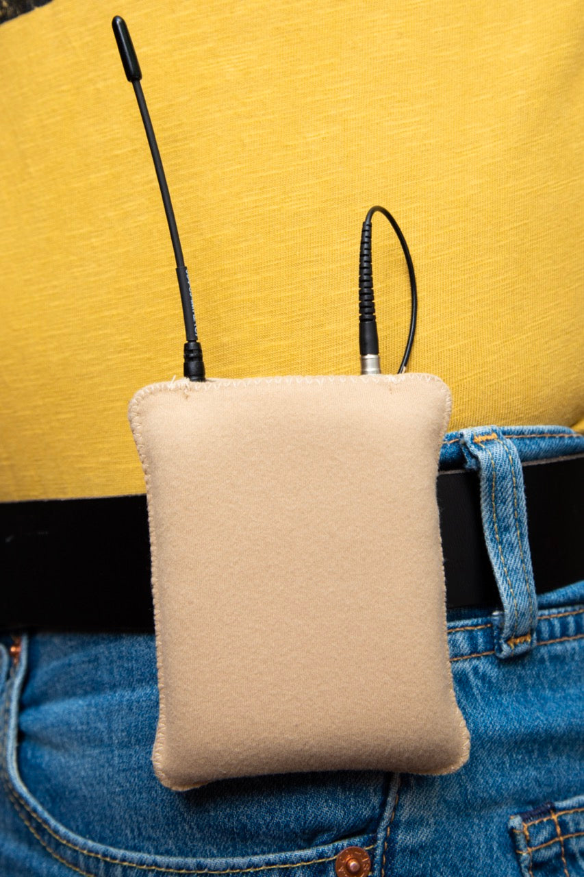 Viviana Belt Puffy Pouch - Padded pouch for pocket transmitter