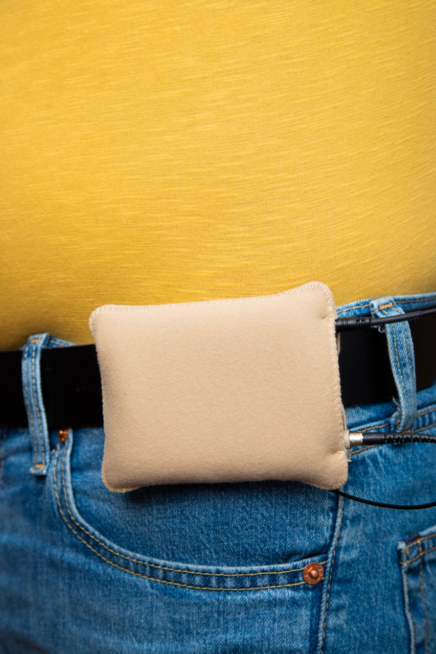 Viviana Belt Puffy Pouch - Padded pouch for pocket transmitter