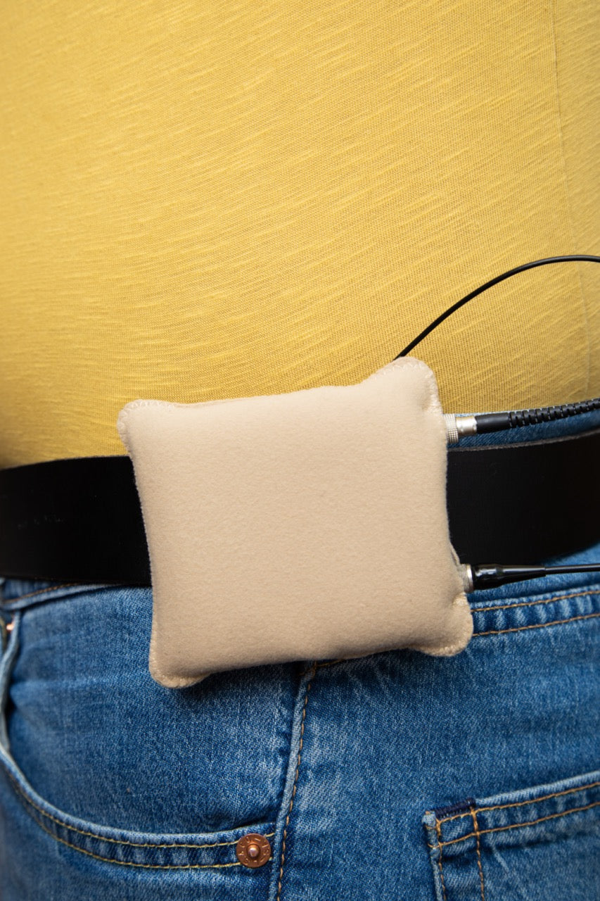 Viviana Belt Puffy Pouch - Padded pouch for pocket transmitter