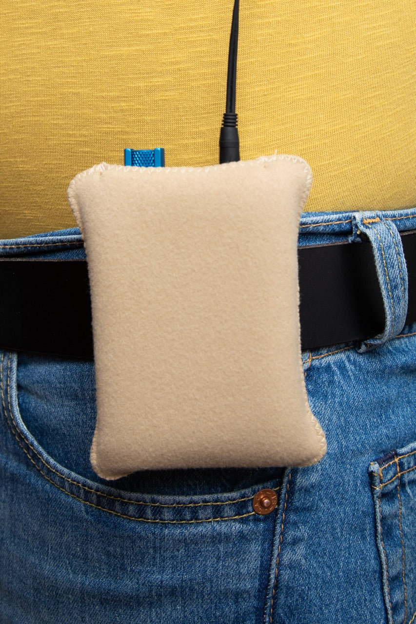 Viviana Belt Puffy Pouch - Padded pouch for pocket transmitter