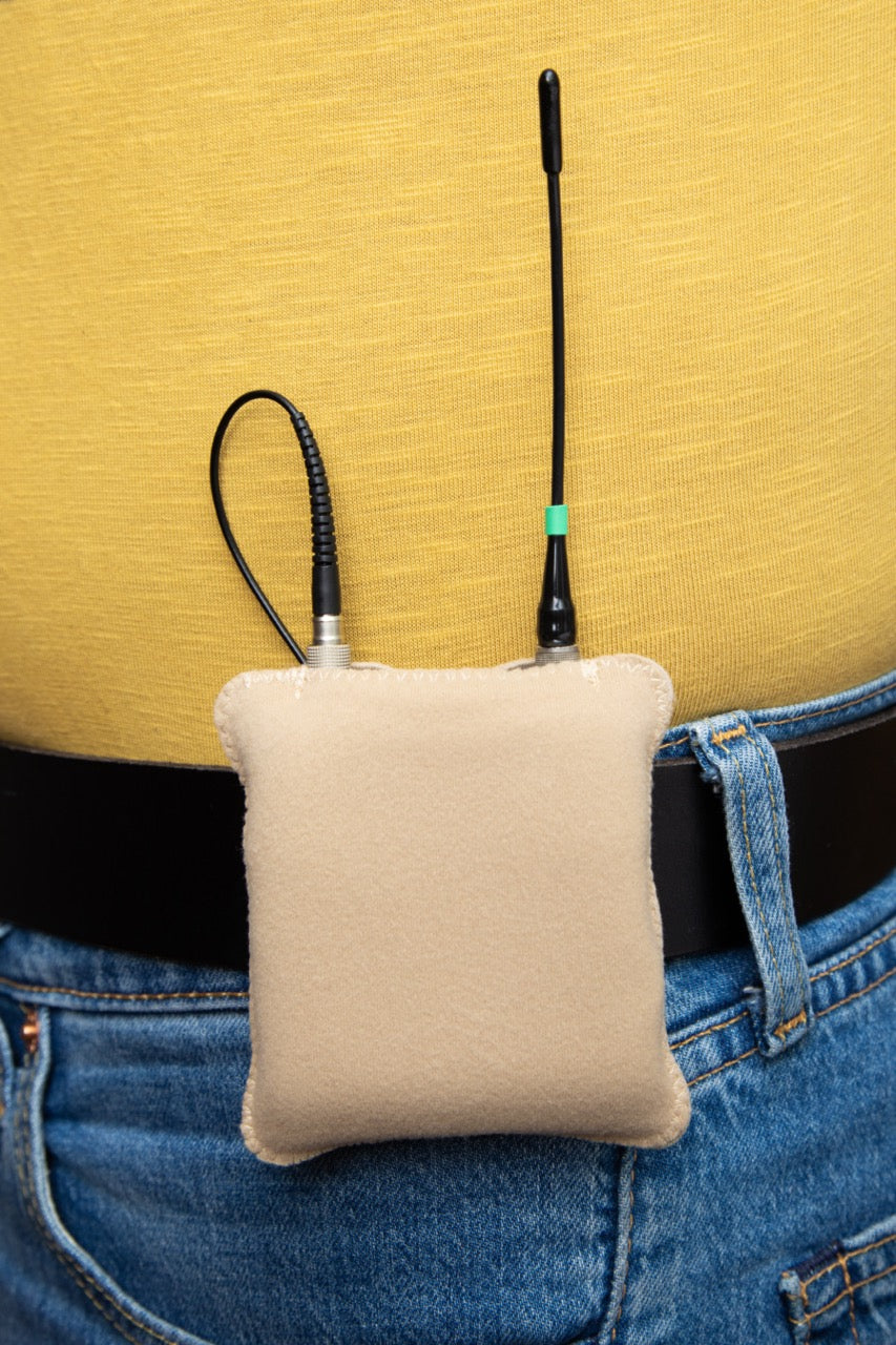 Viviana Belt Puffy Pouch - Padded pouch for pocket transmitter