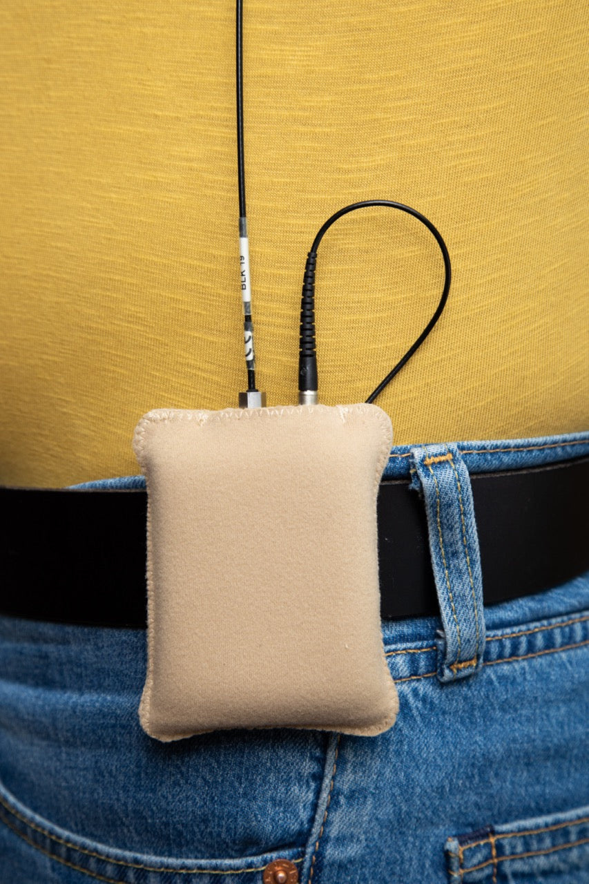 Viviana Belt Puffy Pouch - Padded pouch for pocket transmitter