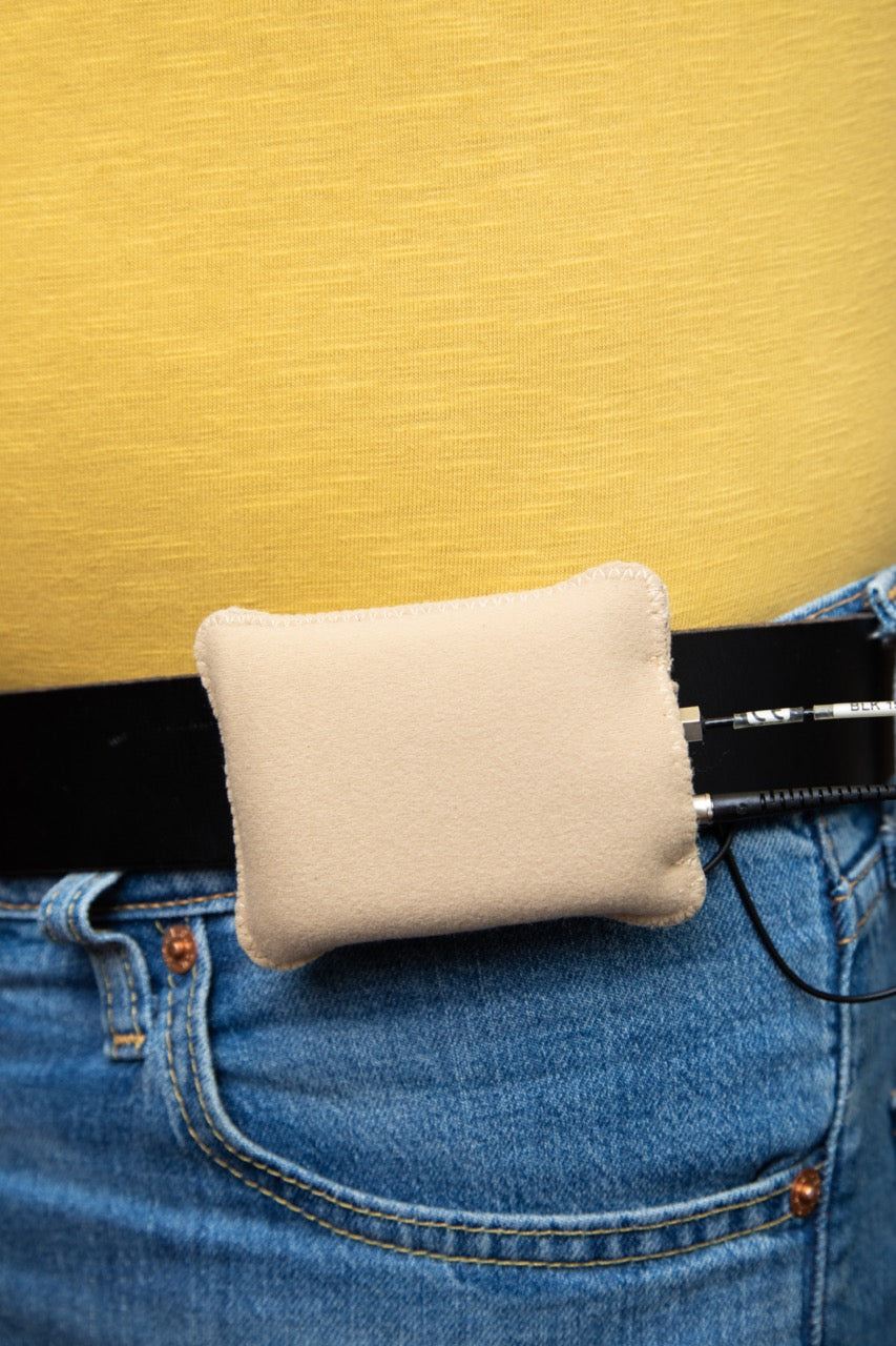 Viviana Belt Puffy Pouch - Padded pouch for pocket transmitter