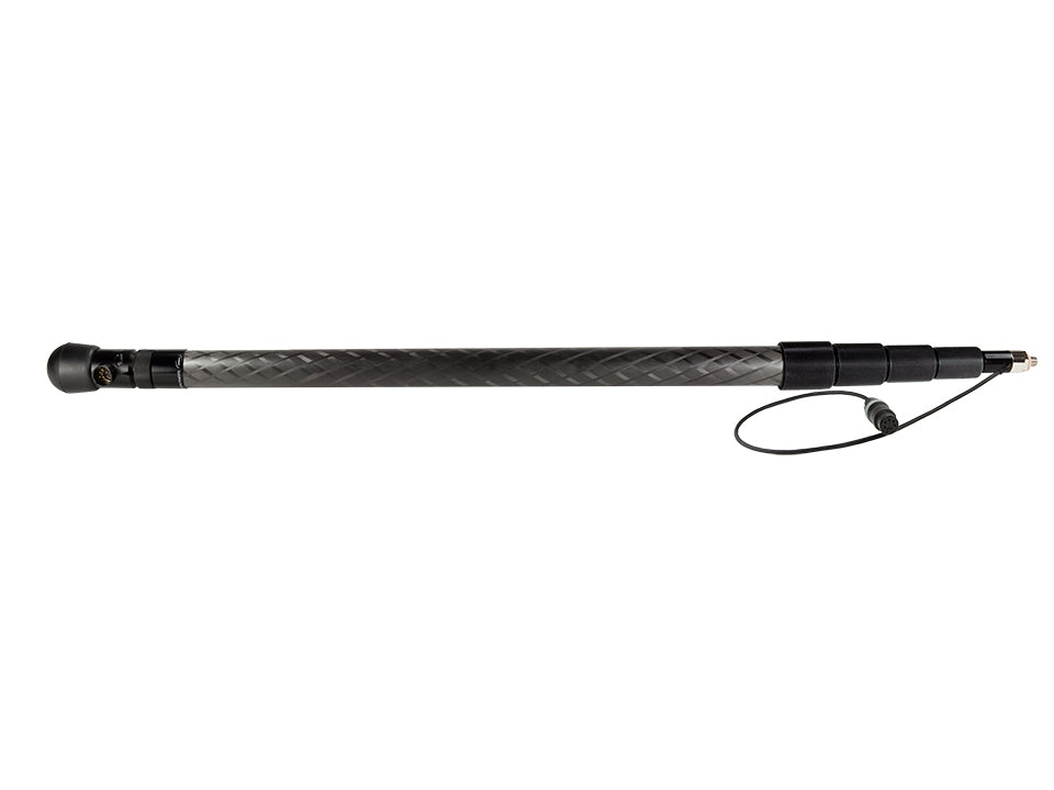 QuickPole Serie 5 - Wired Boom Pole, Cable Outlet on the Side