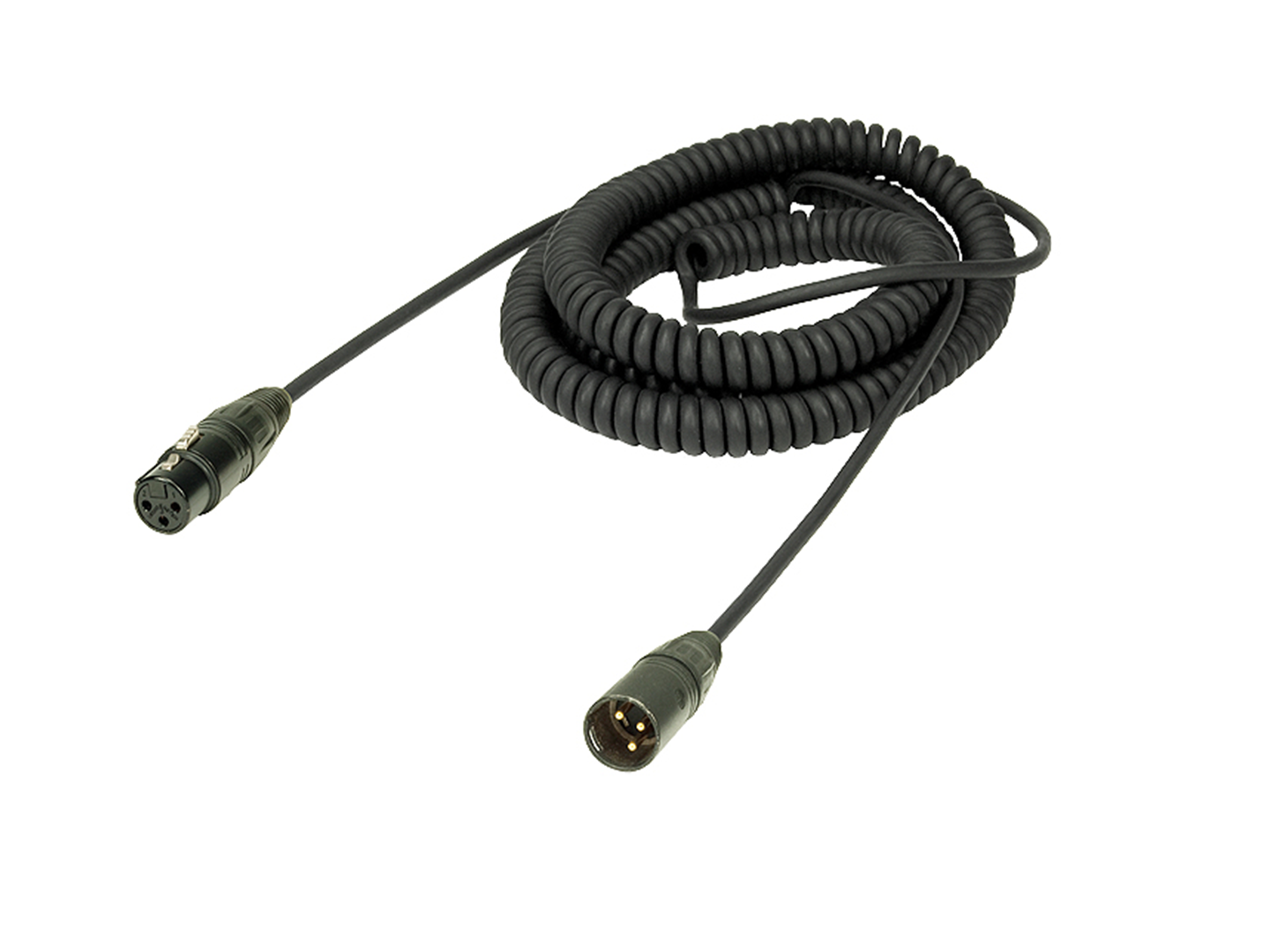 coiled mic cable for andoer fish pole 12-24" Low Profile Right Angle XLR Cable, Kondor Blue Its low Coiled Microphone Cable, Mono