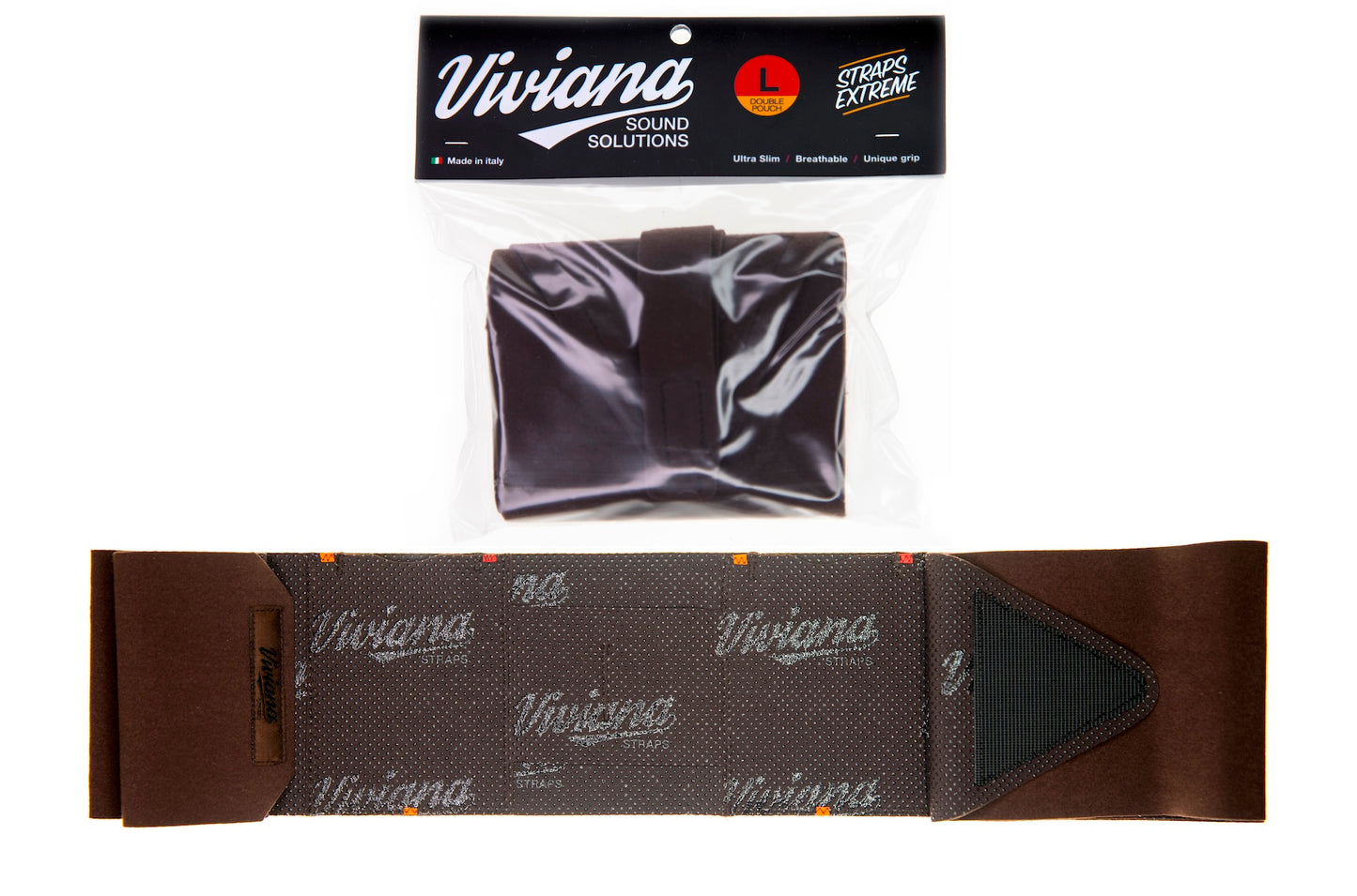 Viviana Straps Waist Double Pouch Extreme / Low Profile - Straps for body pack transmitters