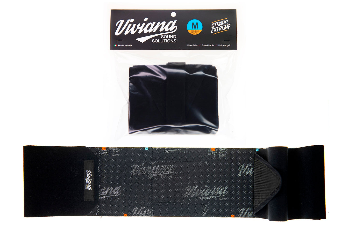 Viviana Straps Waist Double Pouch Extreme / Low Profile - Straps for body pack transmitters