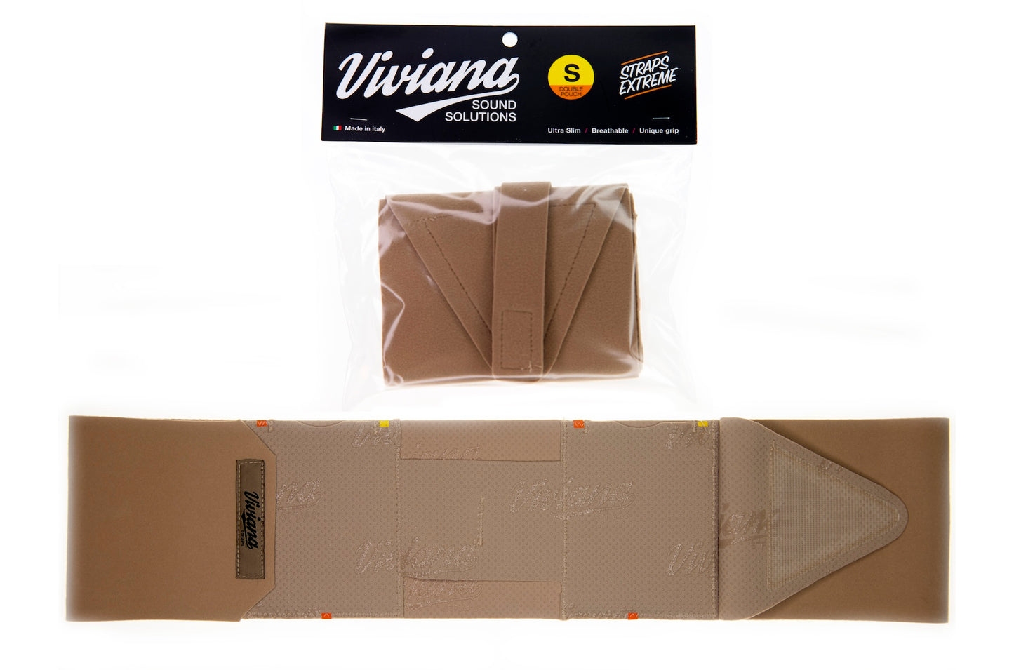 Viviana Straps Waist Double Pouch Extreme / Low Profile - Straps for body pack transmitters