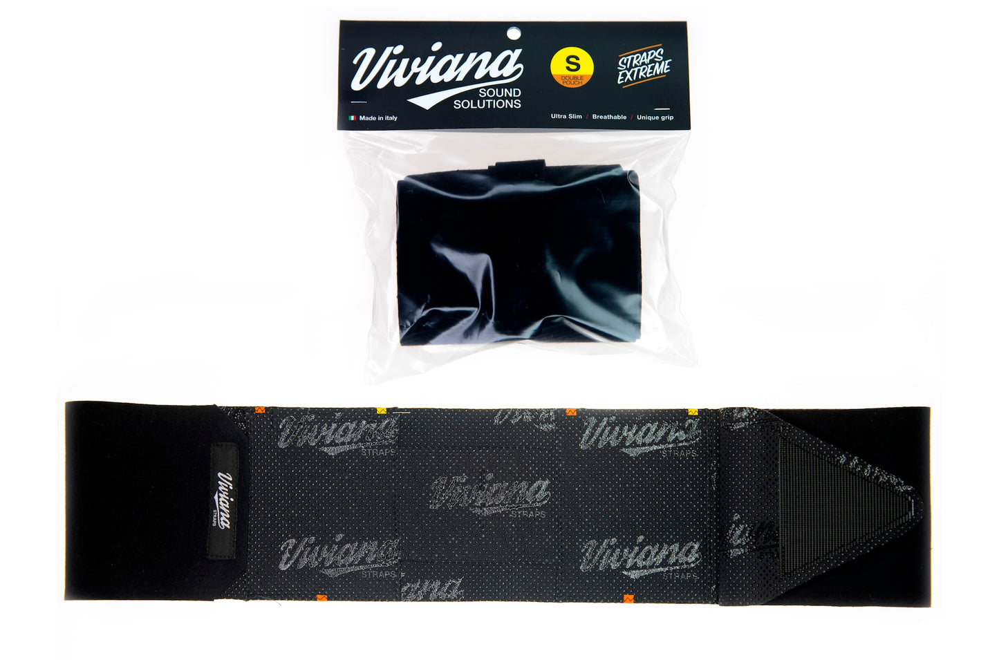Viviana Straps Waist Double Pouch Extreme / Low Profile - Straps for body pack transmitters