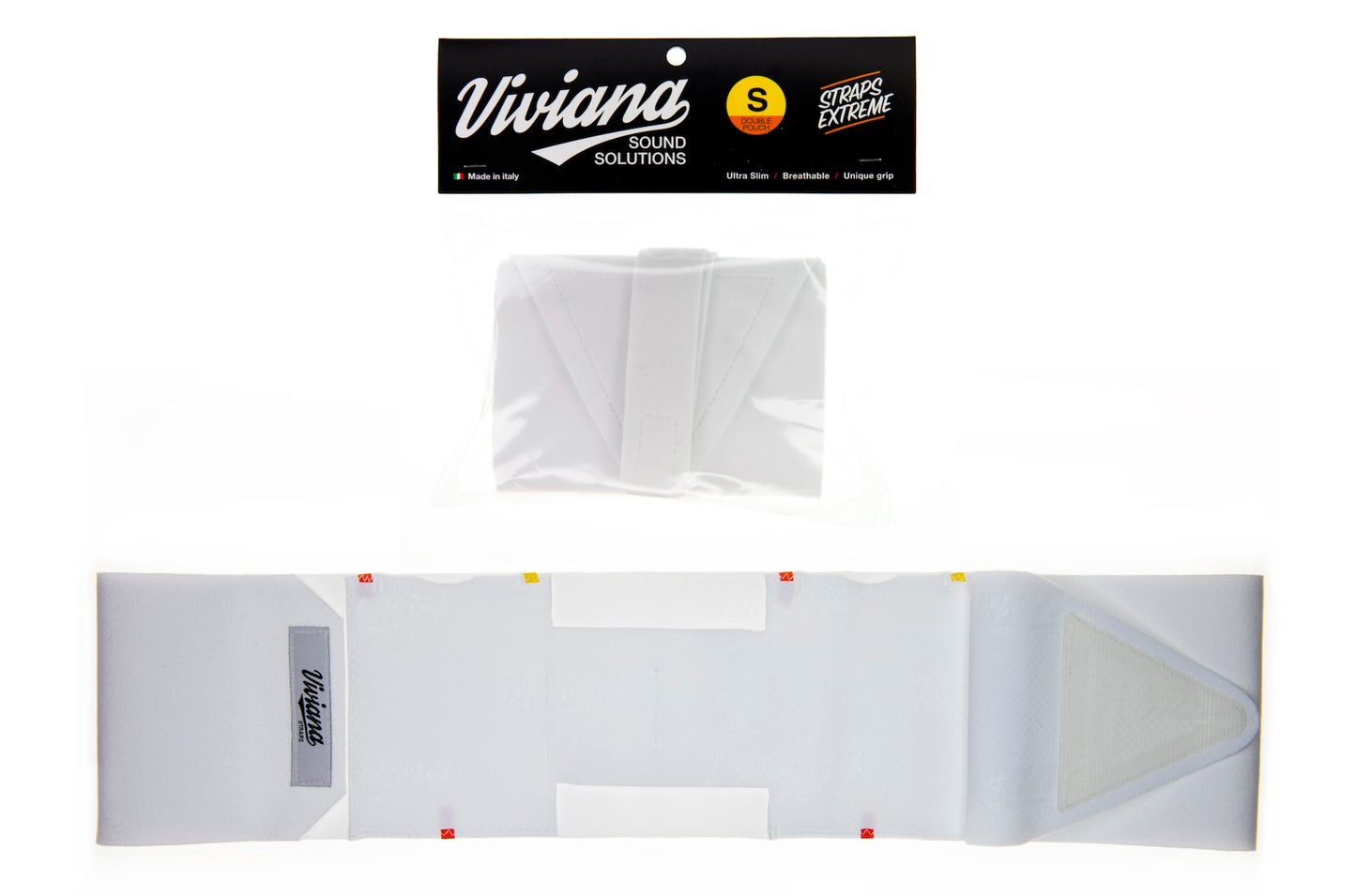 Viviana Straps Waist Double Pouch Extreme / Low Profile - Straps for body pack transmitters
