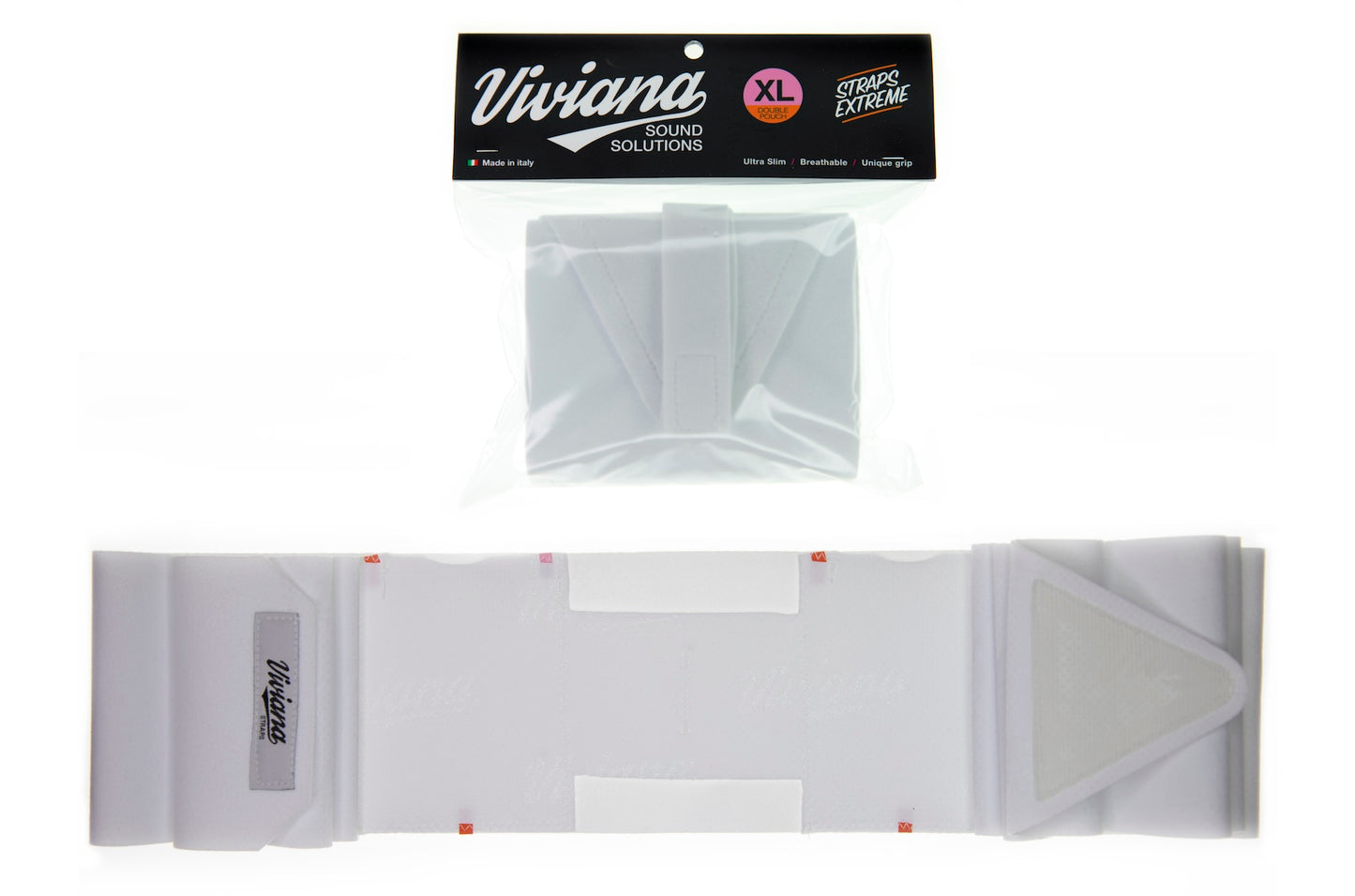 Viviana Straps Waist Double Pouch Extreme / Low Profile - Straps for body pack transmitters