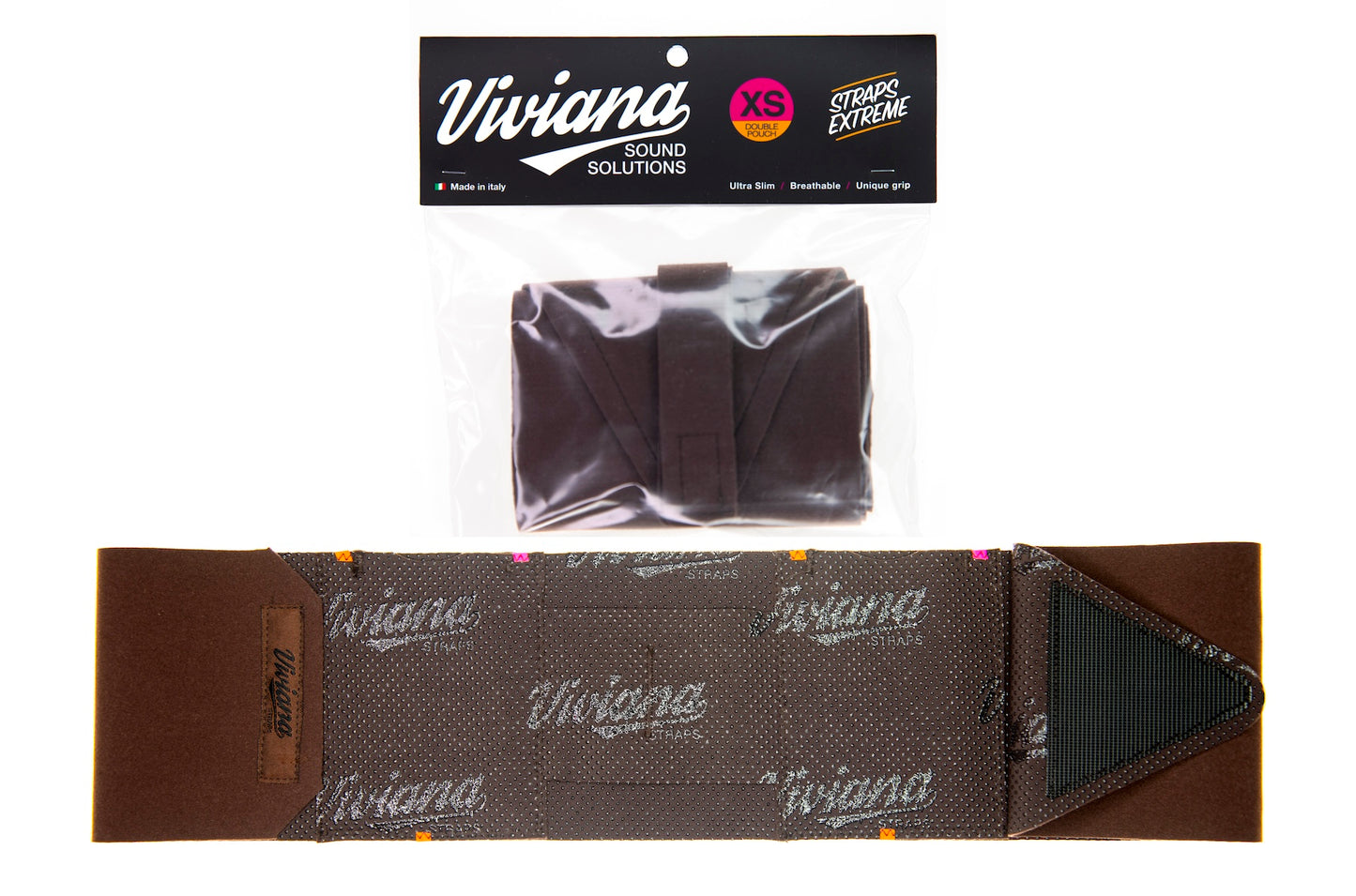 Viviana Straps Waist Double Pouch Extreme / Low Profile - Straps for body pack transmitters