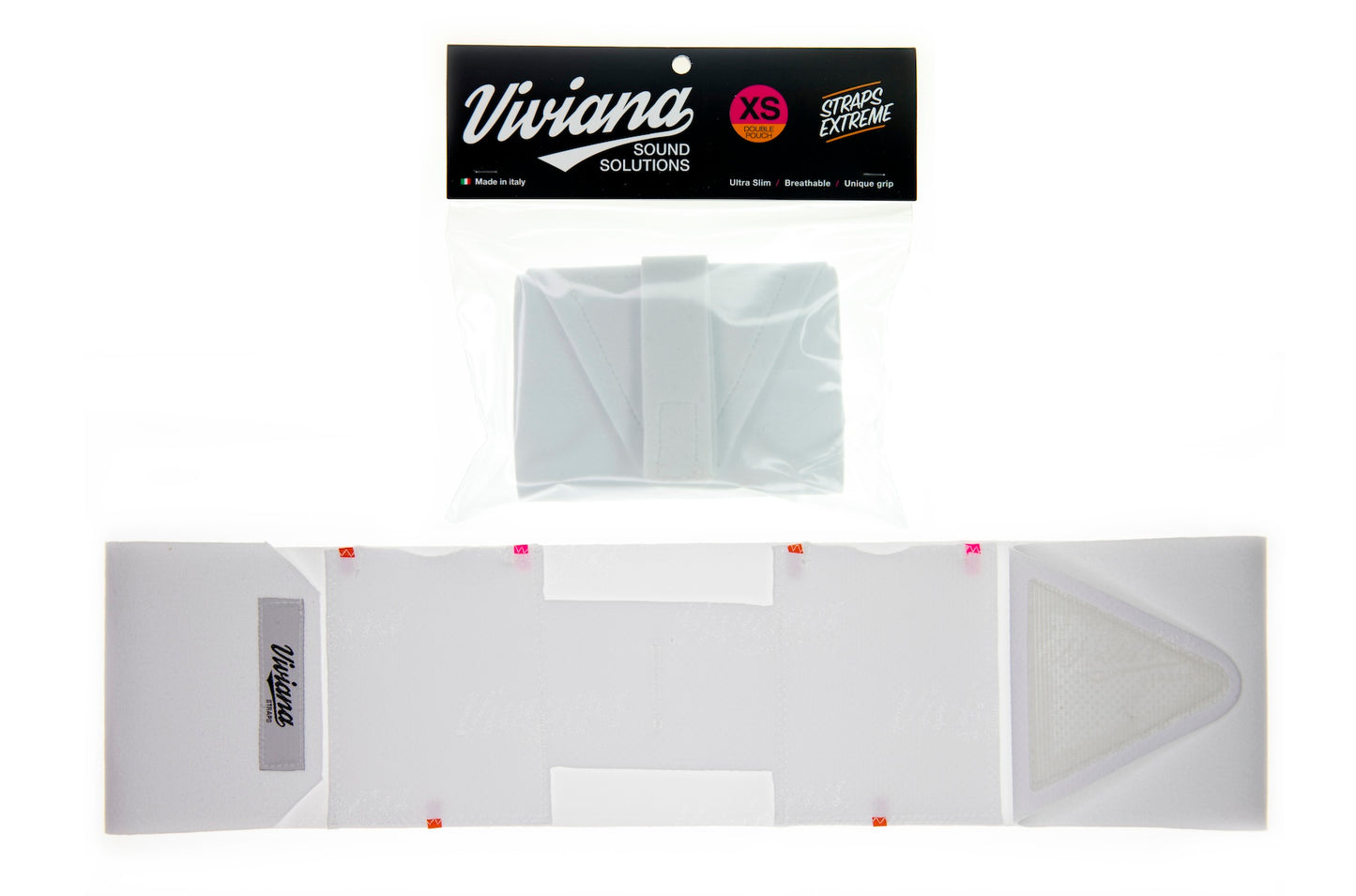 Viviana Straps Waist Double Pouch Extreme / Low Profile - Straps for body pack transmitters