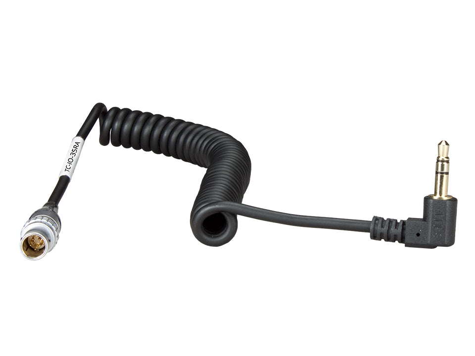 TC-IO-35RA - NanoLockit TimeCode-Spiralkabel BI-DIREKTIONAL