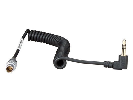TC-IO-35RA - NanoLockit Timecode Coiled Cable BI-DIREKTIONAL