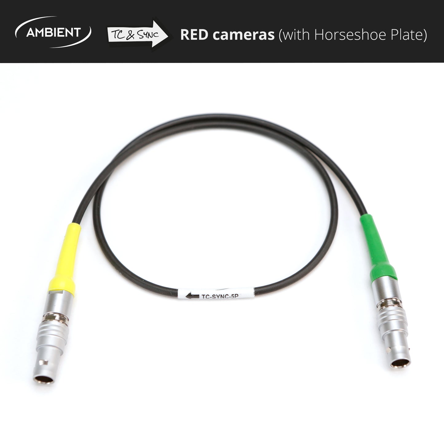 TC-SYNC-5P - Timecode & Sync Cable to 5-pin push-pull connector