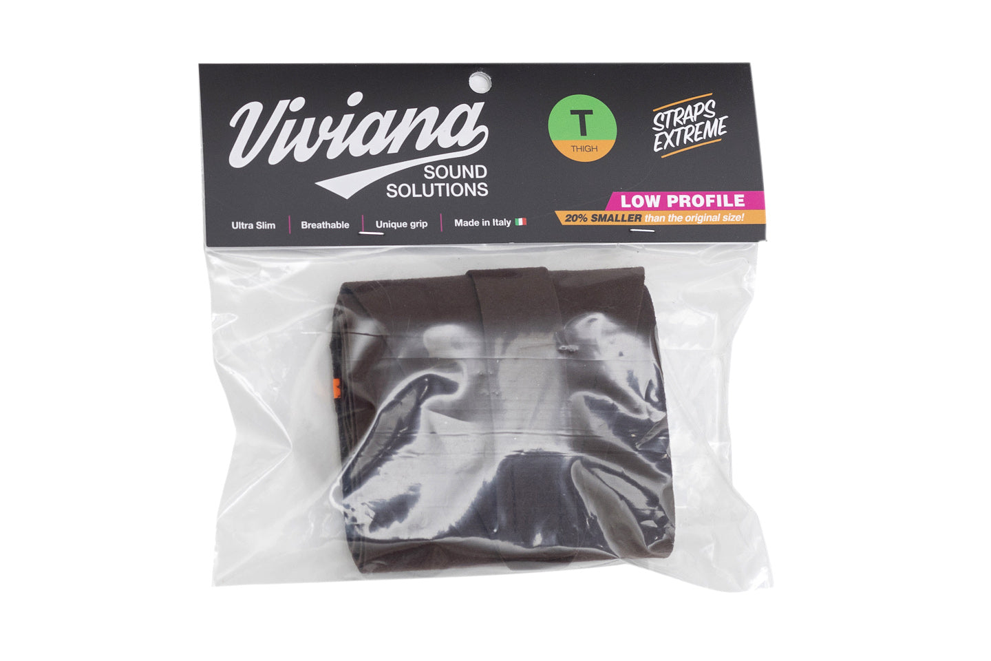 Viviana Straps Thigh Extreme / Double Velcro / Low Profile / ADX1M - Straps for body pack transmitters
