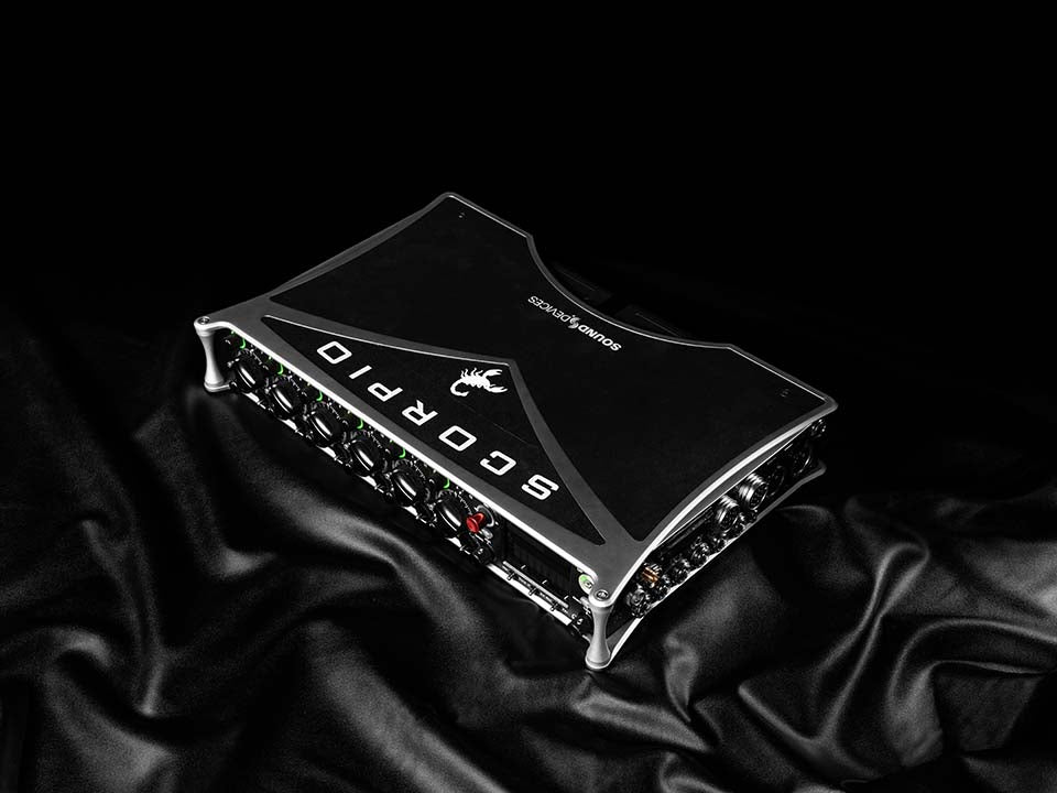 Scorpio - Portable 32-Channel Audio Mixer/-Recorder
