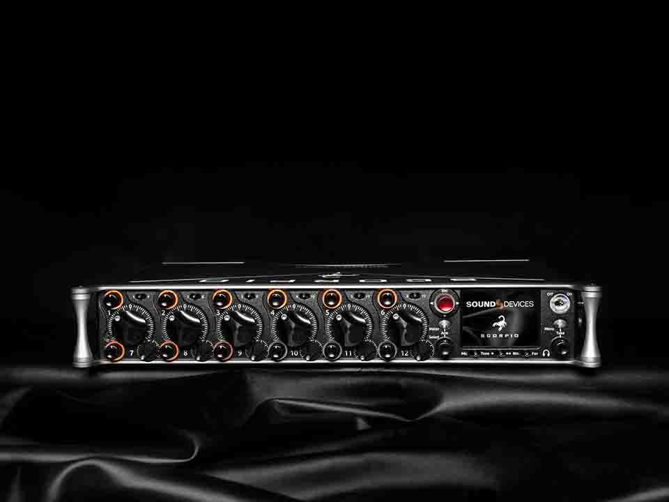 Scorpio - Portable 32-Channel Audio Mixer/-Recorder