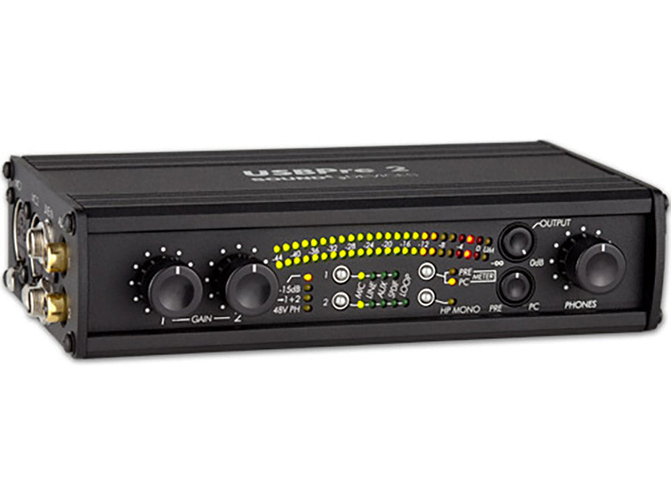 USBPre2 - 2-Channel Audiointerface for PC/MAC