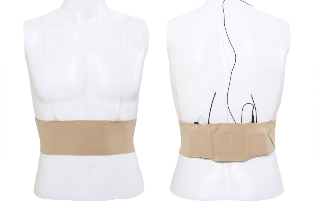 Viviana Straps Waist Double Pouch Extreme / Low Profile - Straps for body pack transmitters