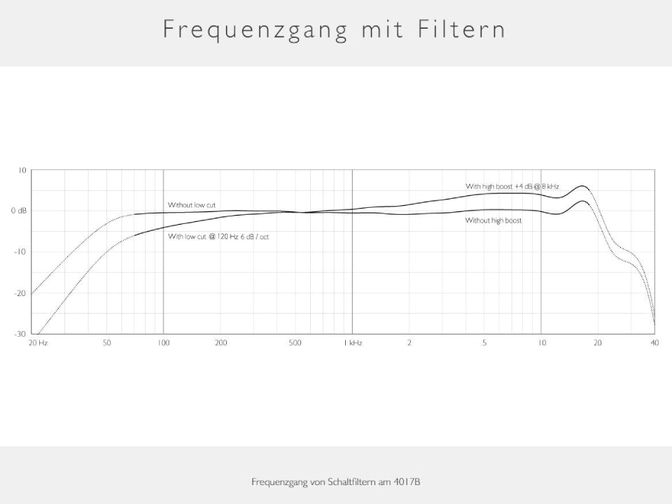 DPA 4017B - Richtrohrmikrofon