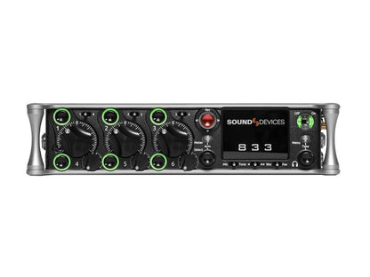 833 - Portable 8-Channel Audio Mixer/-Recorder