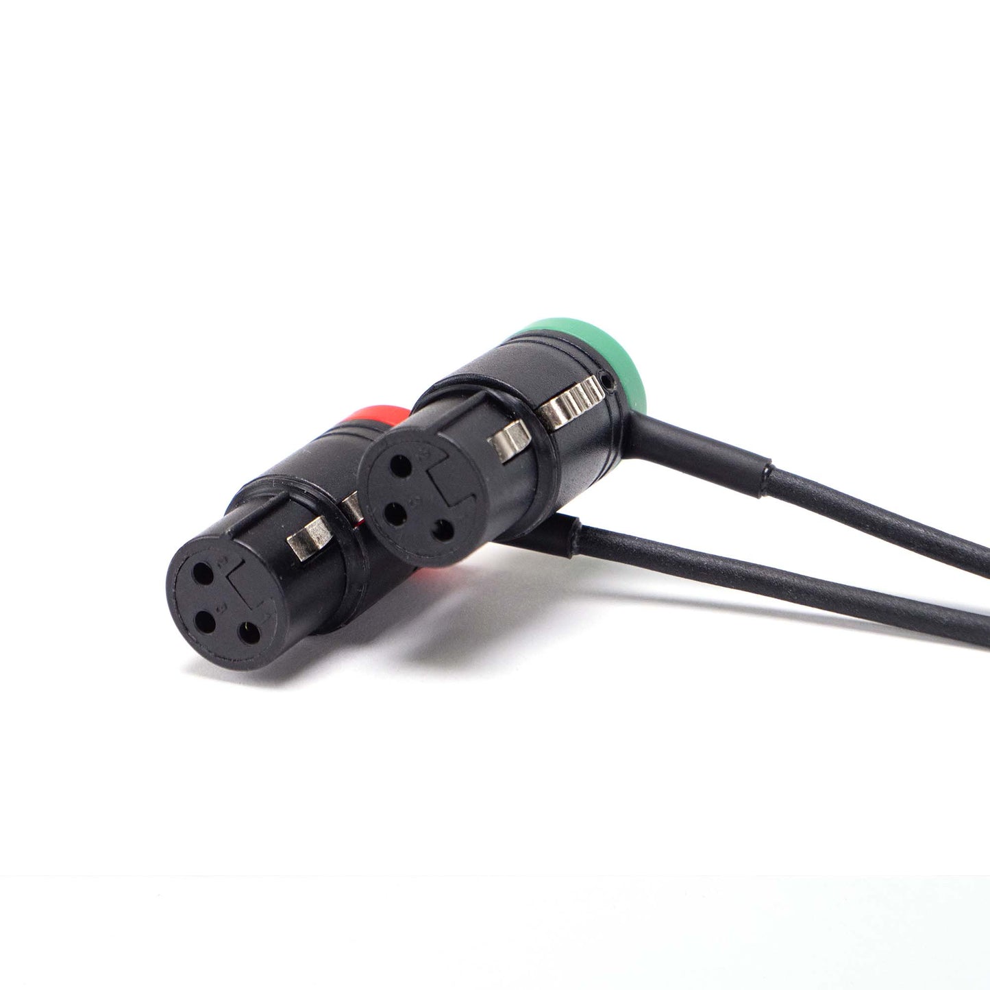 Y-Cable 2x Low Profile XLR-3F to XLR-5M