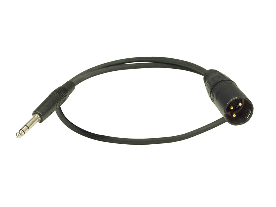 ADX6.3S - Adapterkabel 6,3 mm Stereoklinke / XLR-3M