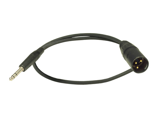 ADX6.3S - Adapter Cable 6,3 mm TRS / XLR-3M