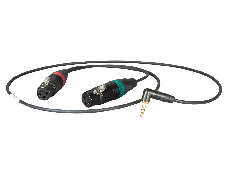 ADXLR-3-2 - Adapter Cable 3,5 mm TRS / 2x XLR-3F