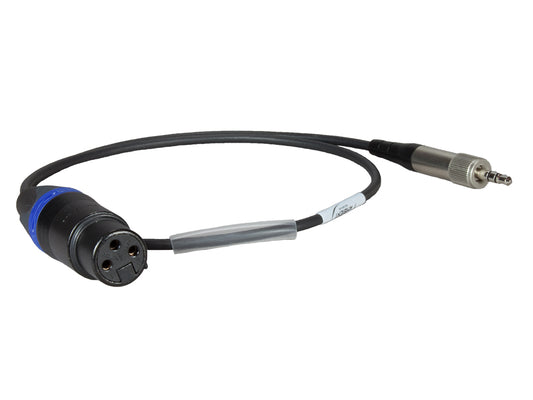 AK-XLR3F/3.5EW - Adapterkabel XLR-3F / Miniklinke 3,5 mm