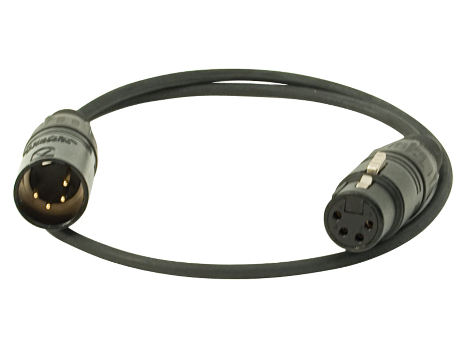 AK-XLR4 - Adapterkabel XLR-4F / XLR-4M