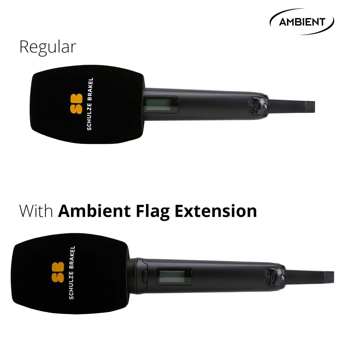 Flag Extension für Sennheiser Handsender