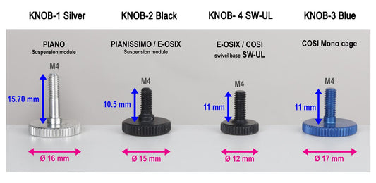 Cinela spare screws