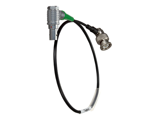 LTC-IN-RA180 - Timecodekabel BNC 90° auf PushPull-5-Pol 90° (Lemo-kompatibel)