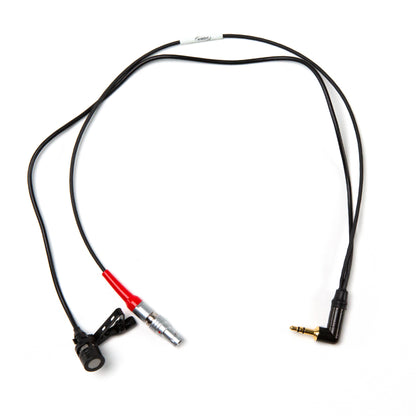 LTC-OUT35/MIC - Timecode cable with microphone for scratch track/transcription track