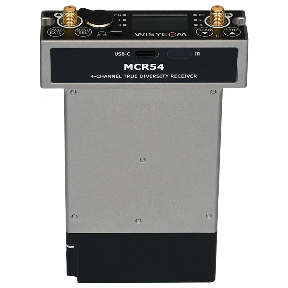 MCR54-B2 - 4 Channels Multiband True Diversity Receiver