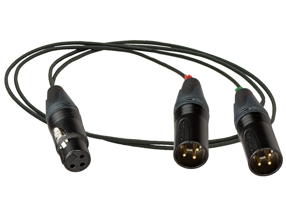 MKP - Adapter Cable XLR-3F / 2x XLR-3M