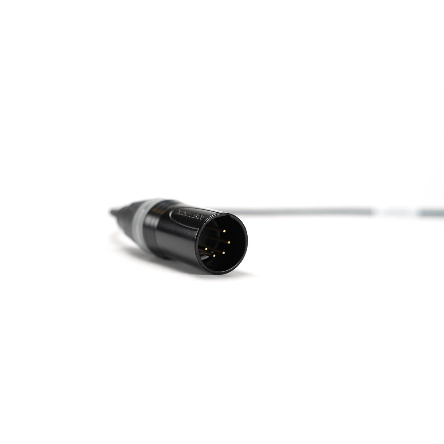 Microphone cable (stereo) low profile XLR-5F to XLR-5M (0.5m) (MKS0.5-90K)