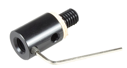 QAT/AD adapter with 3/8" thread, leather ring and Allen key