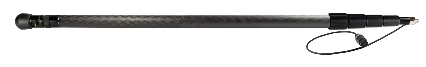 QuickPole Serie 5 - verkabelte Tonangel, seitlicher Kabelauslass